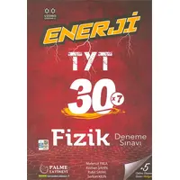 TYT Fizik Enerji 30 Deneme Sınavı Palme Yayınları