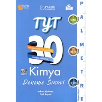 Palme 2021 YKS TYT Kimya Palmetre 30 Deneme Video Çözümlü