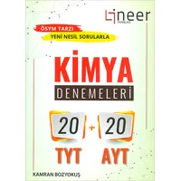 TYT AYT Kimya Deneme Kitabı 20+20 Lineer Yayınları