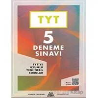 TYT 5 Deneme Sınavı Video Çözümlü Marsis Yayınları