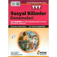 Aydın TYT Sosyal Bilimler 20li Denemeleri