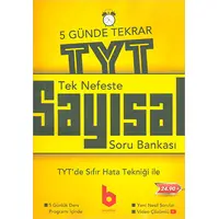 Tek Nefeste TYT Tekrar Sayısal Soru Bankası - Kolektif - Basamak Yayınları