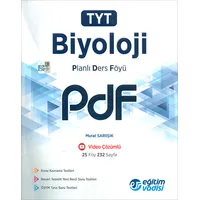 TYT Biyoloji PDF Planlı Ders Föyü Eğitim Vadisi Yayınları