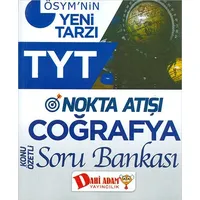 Dahi Adam TYT Nokta Atışı Coğrafya Soru Bankası