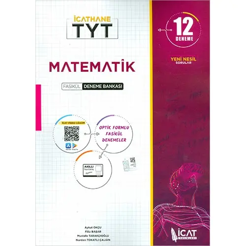 TYT Matematik Branş Deneme Bankası İcat Yayınları