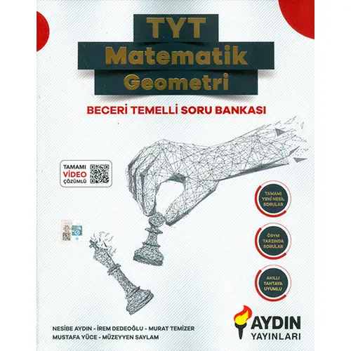 TYT Matematik Geometri Beceri Temelli Soru Bankası Aydın Yayınları (Kampanyalı)