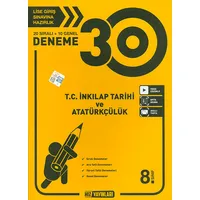 8.Sınıf İnkılap Tarihi 30 Deneme Hız Yayınları