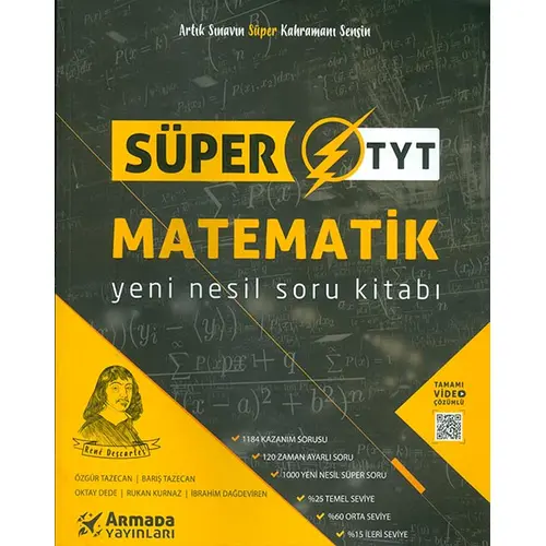 TYT Matematik Süper Soru Kitabı - Özgür Tazecan - Armada Yayınları