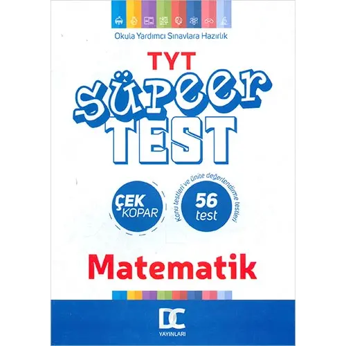 TYT Matematik Süper Test Çek Kopar Doğru Cevap Yayınları