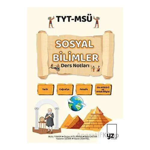 TYT MSÜ Sosyal Bilimler Ders Notları YZ Yayınları