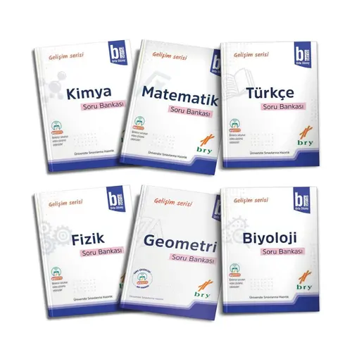 TYT Sayısal Orta Düzey Gelişim Serisi Set 6 Kitap Birey Yayınları