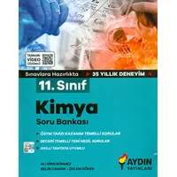 11.Sınıf Kimya Soru Bankası Aydın Yayınları