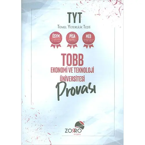 TYT TOBB Üniversitesi Provası Deneme Sınavı DenemeBank