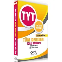 TYT Tüm Dersler Sayısal Soru Bankası Çapa Yayınları