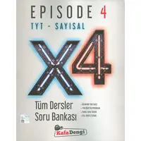 Kafa Dengi TYT Sayısal X4 Tüm Dersler Soru Bankası Episode-4