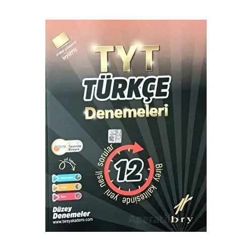 TYT Türkçe 12 li Denemeleri Birey Yayınları