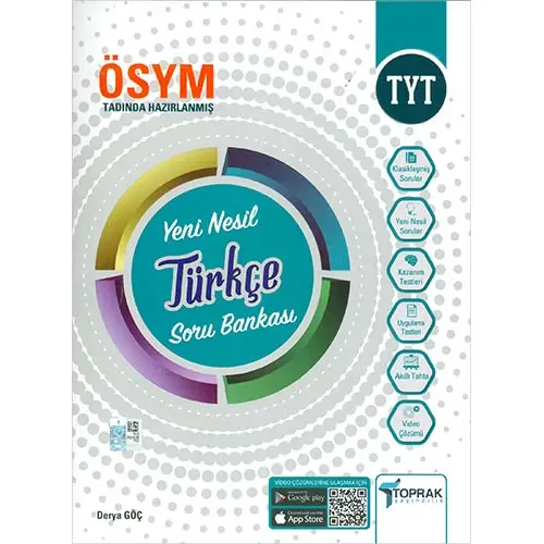 TYT Türkçe Yeni Nesil Soru Bankası Toprak Yayıncılık