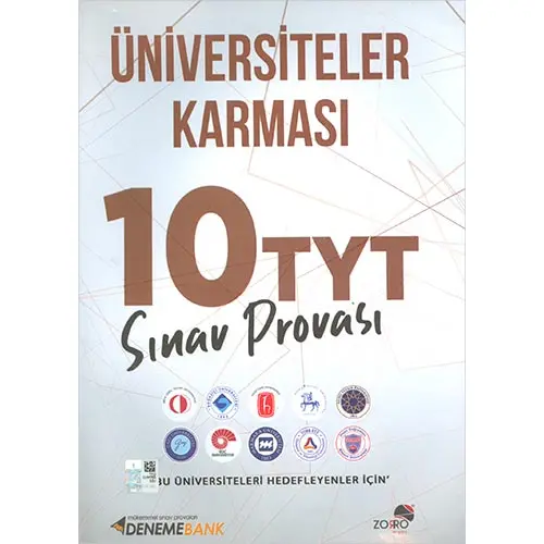 TYT Üniversiteler Karması 10 Deneme Sınavı DenemeBank Yayınları