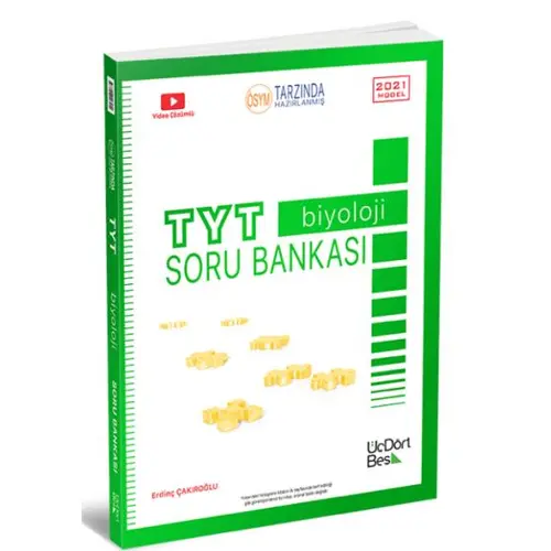 ÜçDörtBeş 2021 TYT Biyoloji Soru Bankası