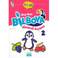 Doya Doya Bil Boya Bilmeceli Boyama 2 (3-4 Yaş) - Kolektif - Talas Yayınları