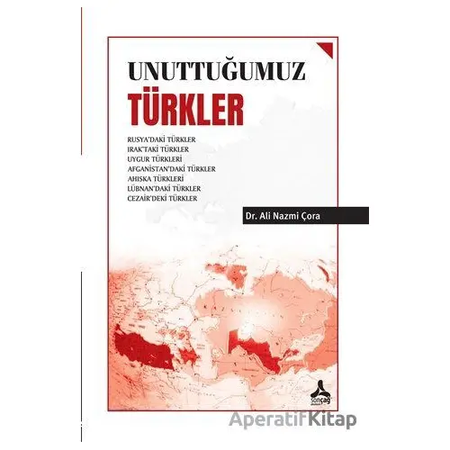 Unuttuğumuz Türkler - Ali Nazmi Çora - Sonçağ Yayınları