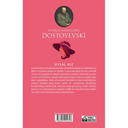 Uysal Kız - Dostoyevski - Maviçatı (Dünya Klasikleri)