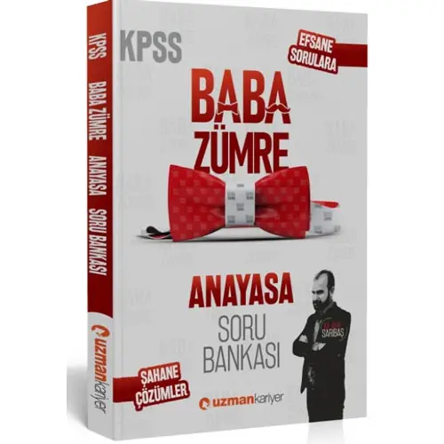 Uzman 2020 KPSS Baba Zümre Anayasa Soru Bankası