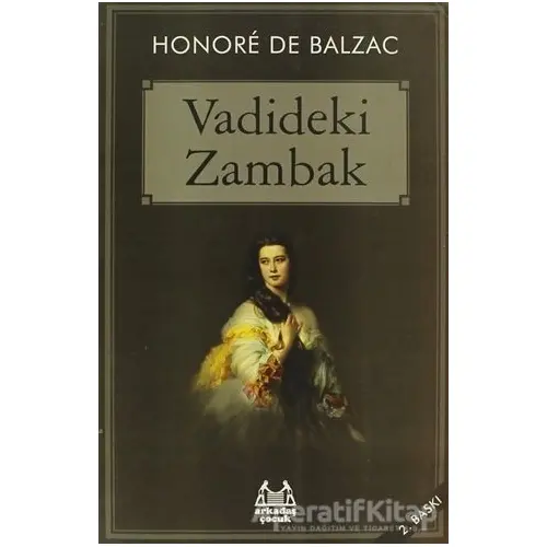 Vadideki Zambak - Honore de Balzac - Arkadaş Yayınları