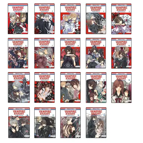 Vampire Knight - Vampir Şövalye Seti 19 Kitap - Matsuri Hino - Akıl Çelen Kitaplar
