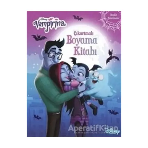 Vampirina Çıkartmalı Boyama Kitabım - Kolektif - Doğan Egmont Yayıncılık