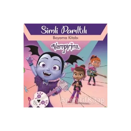 Vampirina - Simli Parıltılı Boyama Kitabı - Kolektif - Doğan Egmont Yayıncılık