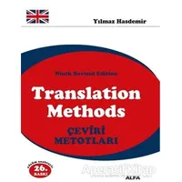 Translation Methods - Yılmaz Hasdemir - Alfa Yayınları