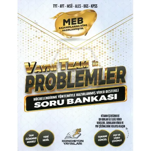 Vayni Team İle Problemler Soru Bankası Kondisyon Yayınları