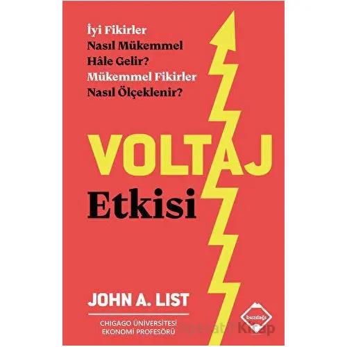 Voltaj Etkisi - John A. List - Buzdağı Yayınevi