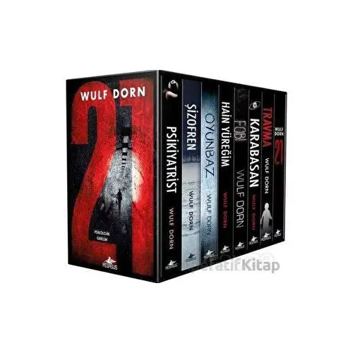 Wulf Dorn Psikolojik Gerilim Kutulu Özel Set (8 Kitap) - Wulf Dorn - Pegasus Yayınları