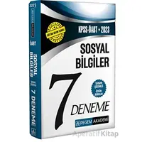 2023 KPSS ÖABT Sosyal Bilgiler Öğretmenliği 7 Deneme - Kolektif - Pegem Akademi Yayıncılık