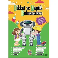 Dikkat Ve Mantık Bulmacaları - Yeşil Kitap - Kolektif - Yağmur Çocuk