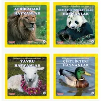 Benim Hayvan Arkadaşlarım Dizisi (4 Kitap) - Kolektif - Yumurcak Yayınları