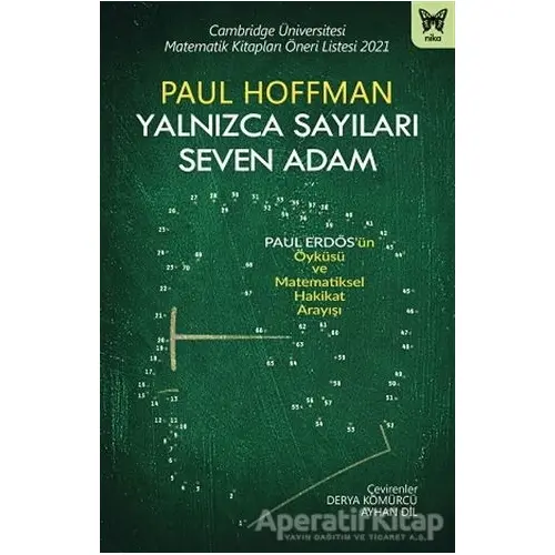 Yalnızca Sayıları Seven Adam - Paul Hoffman - Nika Yayınevi