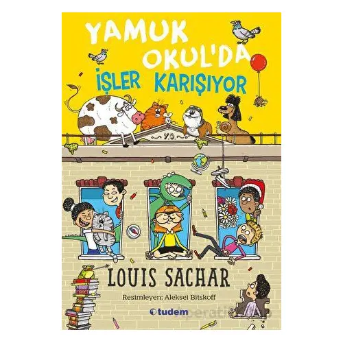 Yamuk Okulda İşler Karışıyor - Louis Sachar - Tudem Yayınları