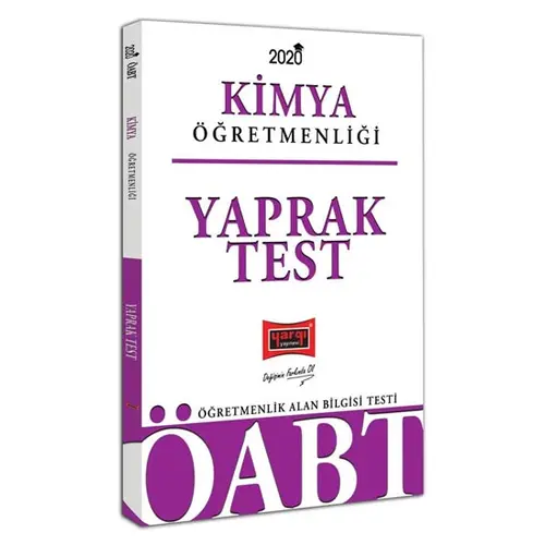 Yargı 2020 ÖABT Kimya Öğretmenliği Yaprak Test