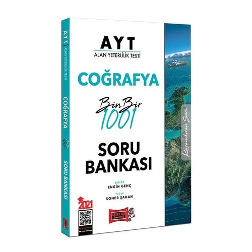 Yargı 2021 AYT Coğrafya 1001 Soru Bankası