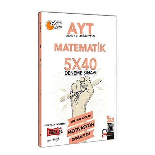 Yargı 2021 AYT Matematik 5x40 Motivasyon Deneme Sınavı