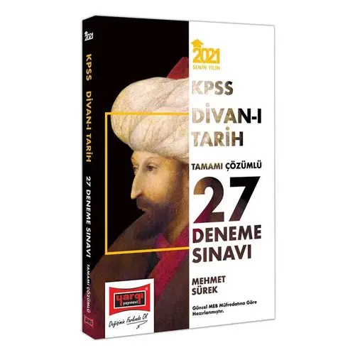 Yargı 2021 KPSS Divan-ı Tarih Çözümlü 27 Deneme Sınavı