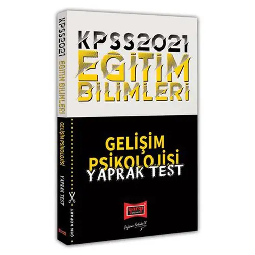 Yargı 2021 KPSS Eğitim Bilimleri Gelişim Psikolojisi Yaprak Test