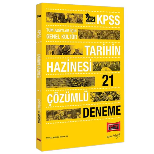 Yargı 2021 KPSS GK Tarihin Hazinesi Çözümlü 21 Deneme