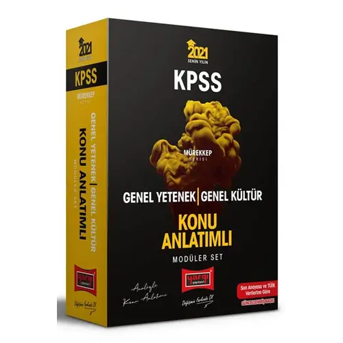 Yargı 2021 KPSS Lisans Konu Anlatımlı Modüler Set