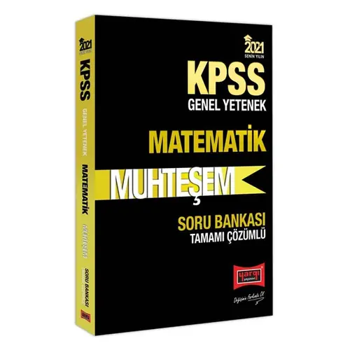 Yargı 2021 KPSS Muhteşem Matematik Çözümlü Soru Bankası