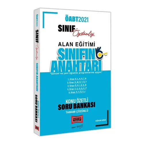 Yargı 2021 ÖABT Sınıf Öğretmenliği Sınıfın Anahtarı Konu Özetli Çözümlü Soru Bankası