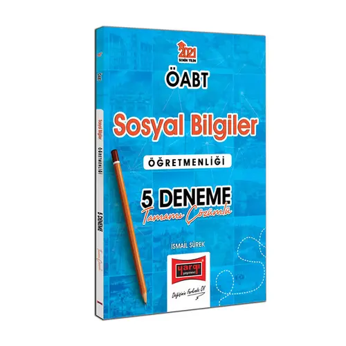 Yargı 2021 ÖABT Sosyal Bilgiler Öğretmenliği Tamamı Çözümlü 5 Deneme